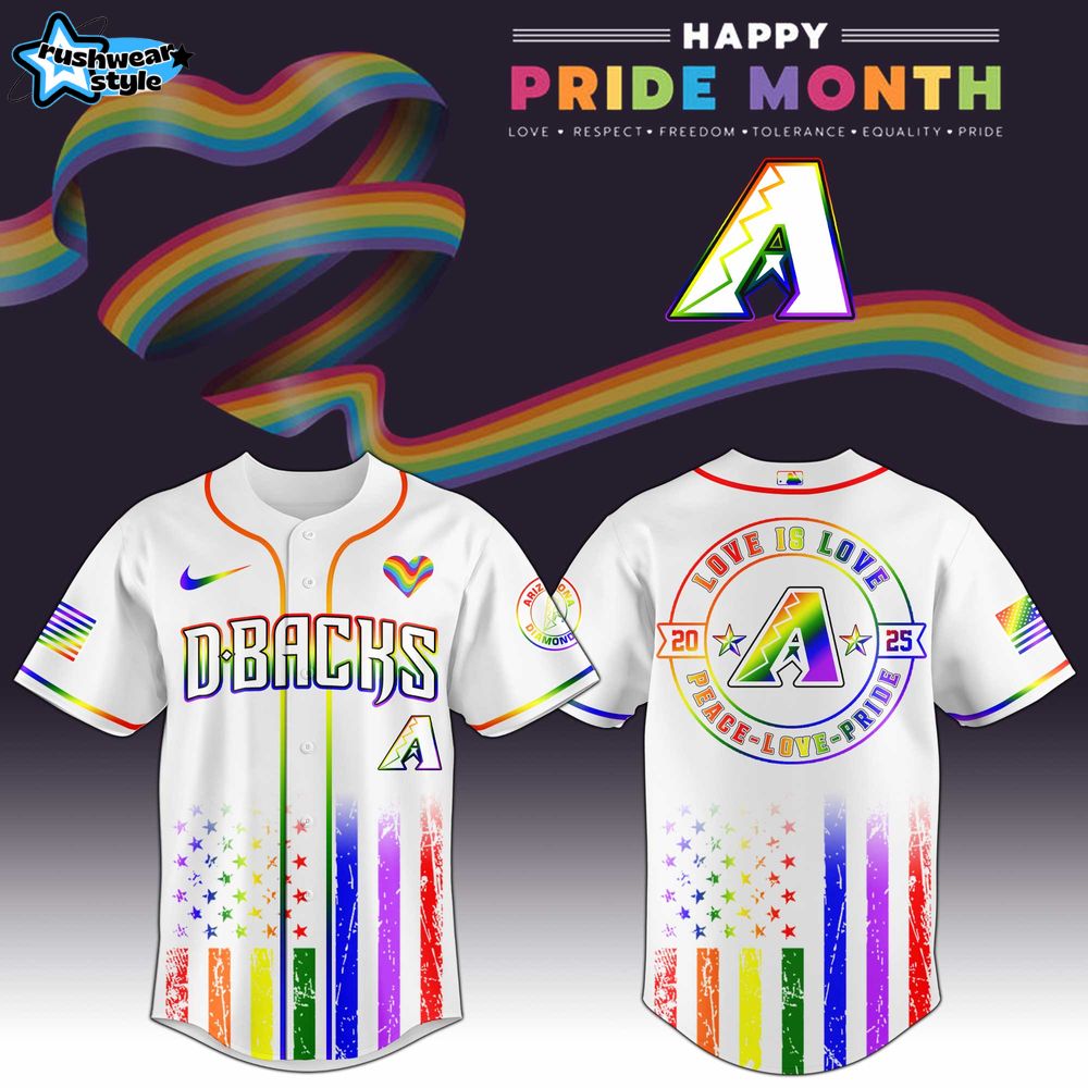 Arizona Diamondbacks X Happy Pride Month 2025 Limited Edition Jersey Arizona Diamondbacks X Happy Pride Month 2025 Limited Edition Jersey
