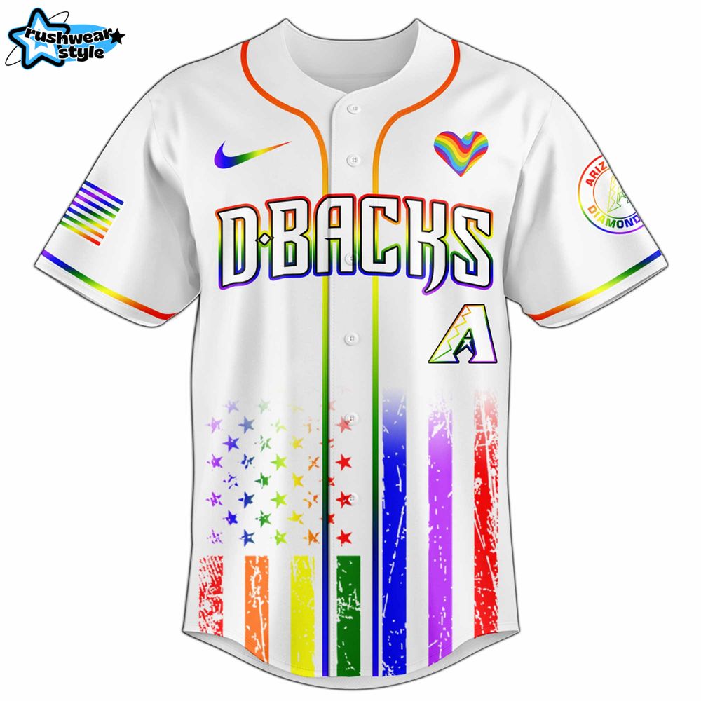 Arizona Diamondbacks X Happy Pride Month 2025 Limited Edition Jersey Arizona Diamondbacks X Happy Pride Month 2025 Limited Edition Jersey