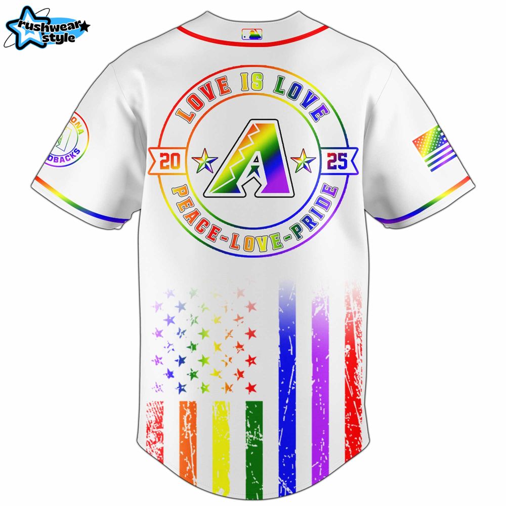 Arizona Diamondbacks X Happy Pride Month 2025 Limited Edition Jersey Arizona Diamondbacks X Happy Pride Month 2025 Limited Edition Jersey