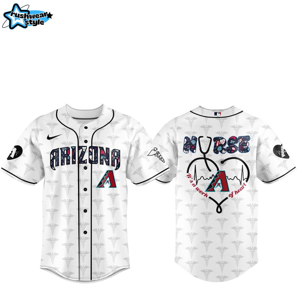 Arizona Diamondbacks x Nurses Night Special Baseball Jersey Arizona Diamondbacks x Nurses Night Special Baseball Jersey