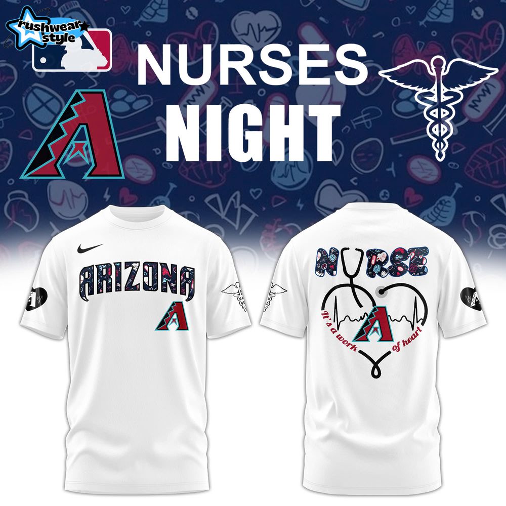 Arizona Diamondbacks x Nurses Night Special Tee Arizona Diamondbacks x Nurses Night Special Tee