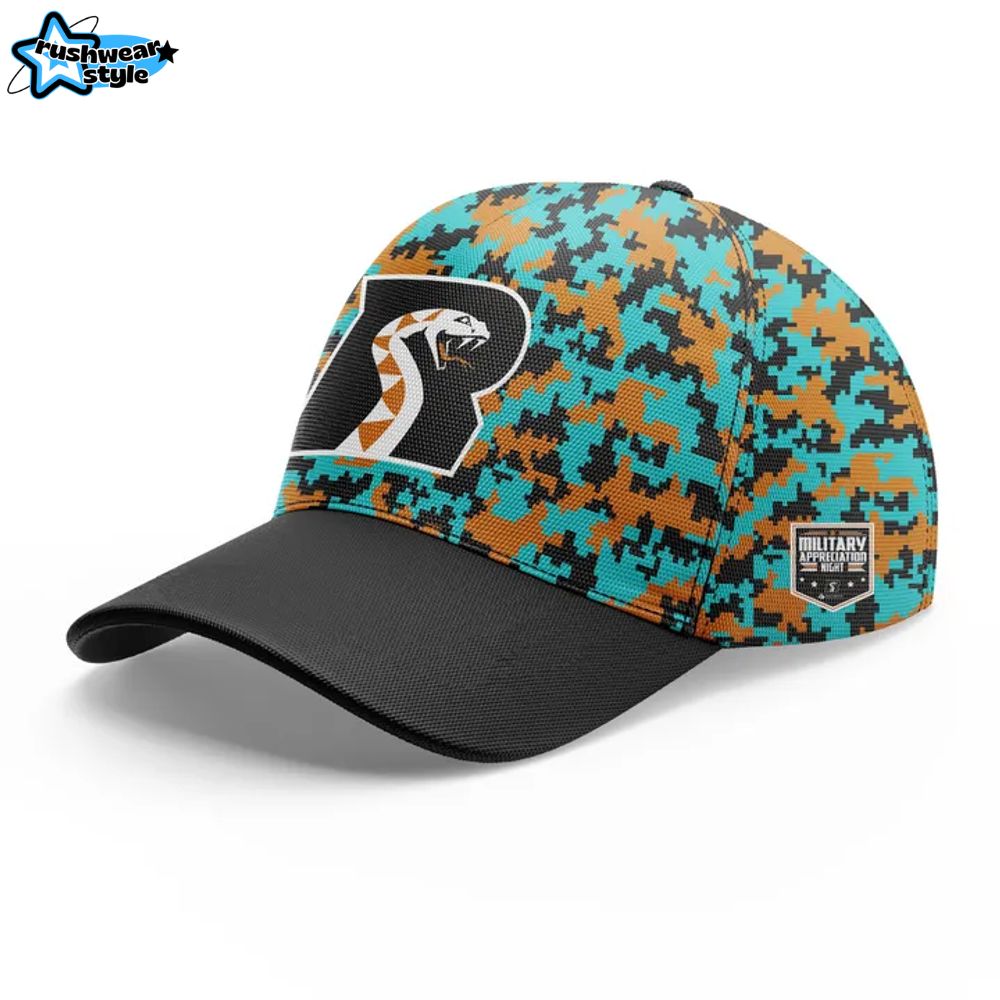 Arizona Rattlers Rattlers Relics 2025 Military Night Hoodie, Cap Arizona Rattlers Rattlers Relics 2025 Military Night Hoodie, Cap