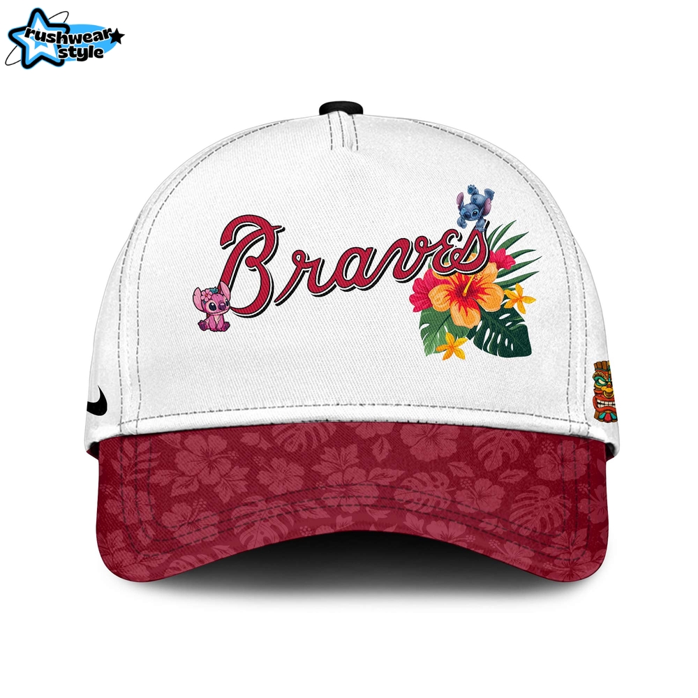 Atlanta Braves MLB x Lilo & Stitch Jersey Atlanta Braves MLB x Lilo & Stitch Jersey