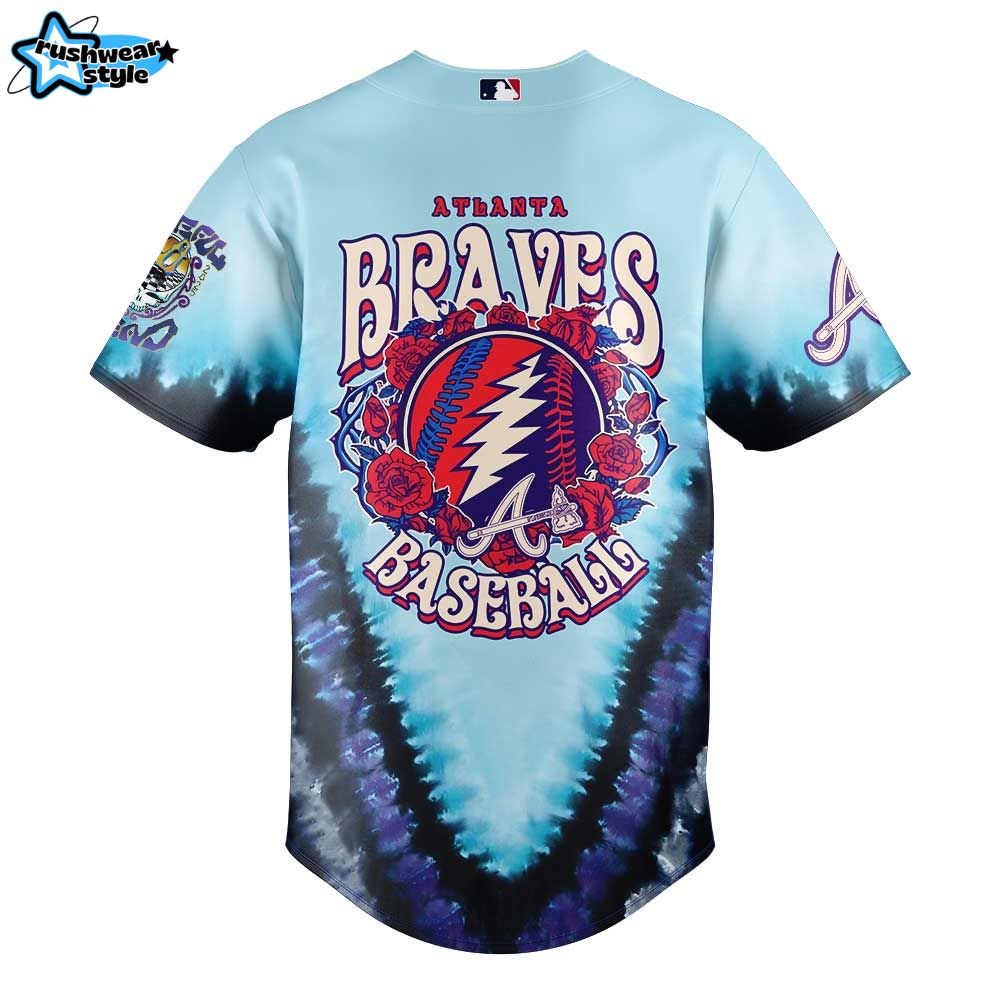 Atlanta Braves x Grateful Dead 60th Anniversary New Jersey Atlanta Braves x Grateful Dead 60th Anniversary New Jersey