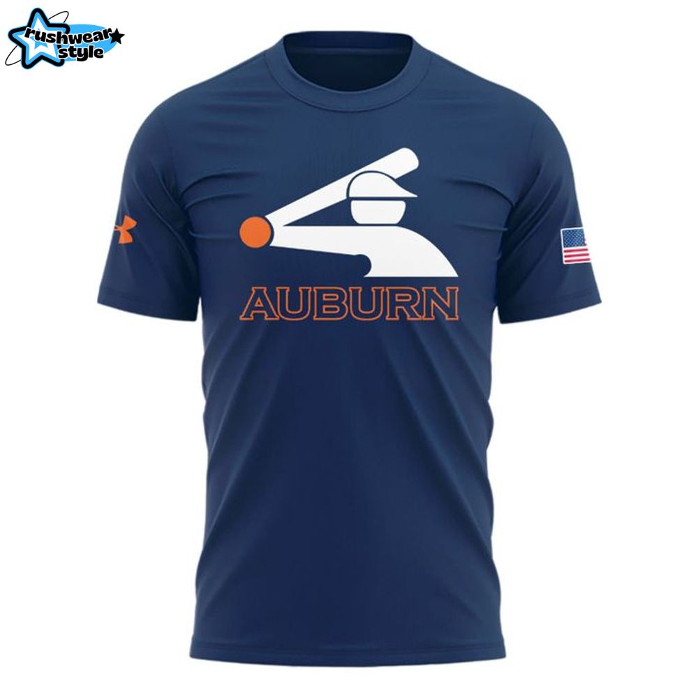 Auburn Tigers Baseball Special New Navy T-shirt Auburn Tigers Baseball Special New Navy T-shirt