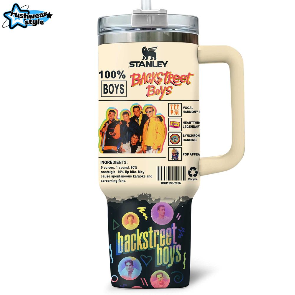 Backstreet Boys 2025 Gift For Fans Customized Stanley Tumbler Backstreet Boys 2025 Gift For Fans Customized Stanley Tumbler
