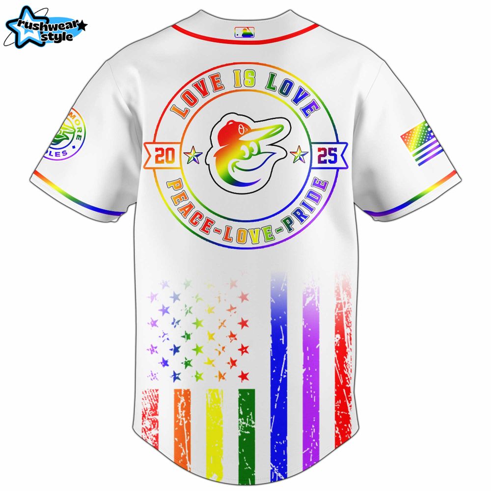 Baltimore Orioles X Happy Pride Month 2025 Limited Edition Jersey Baltimore Orioles X Happy Pride Month 2025 Limited Edition Jersey