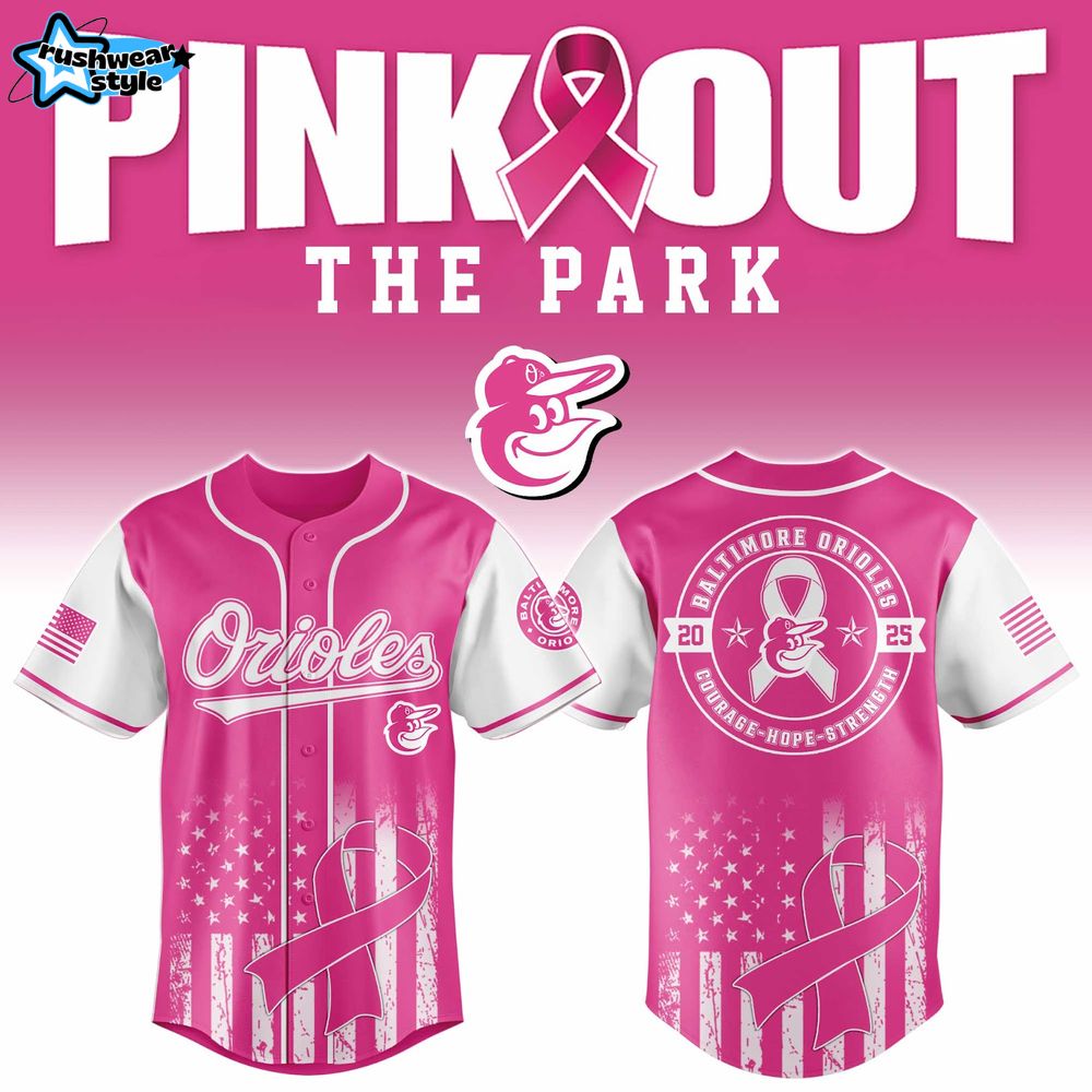 Baltimore Orioles x Pink Out The Park 2025 Baseball Jersey Baltimore Orioles x Pink Out The Park 2025 Baseball Jersey