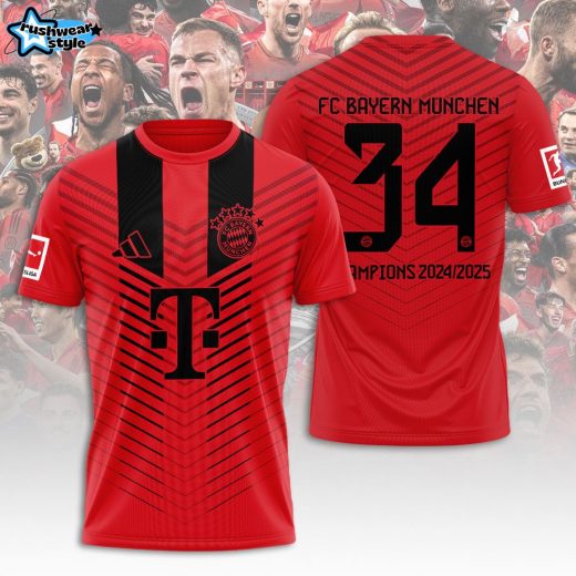 Bayern Munich Champions Bundesliga 2025 Special Shirt