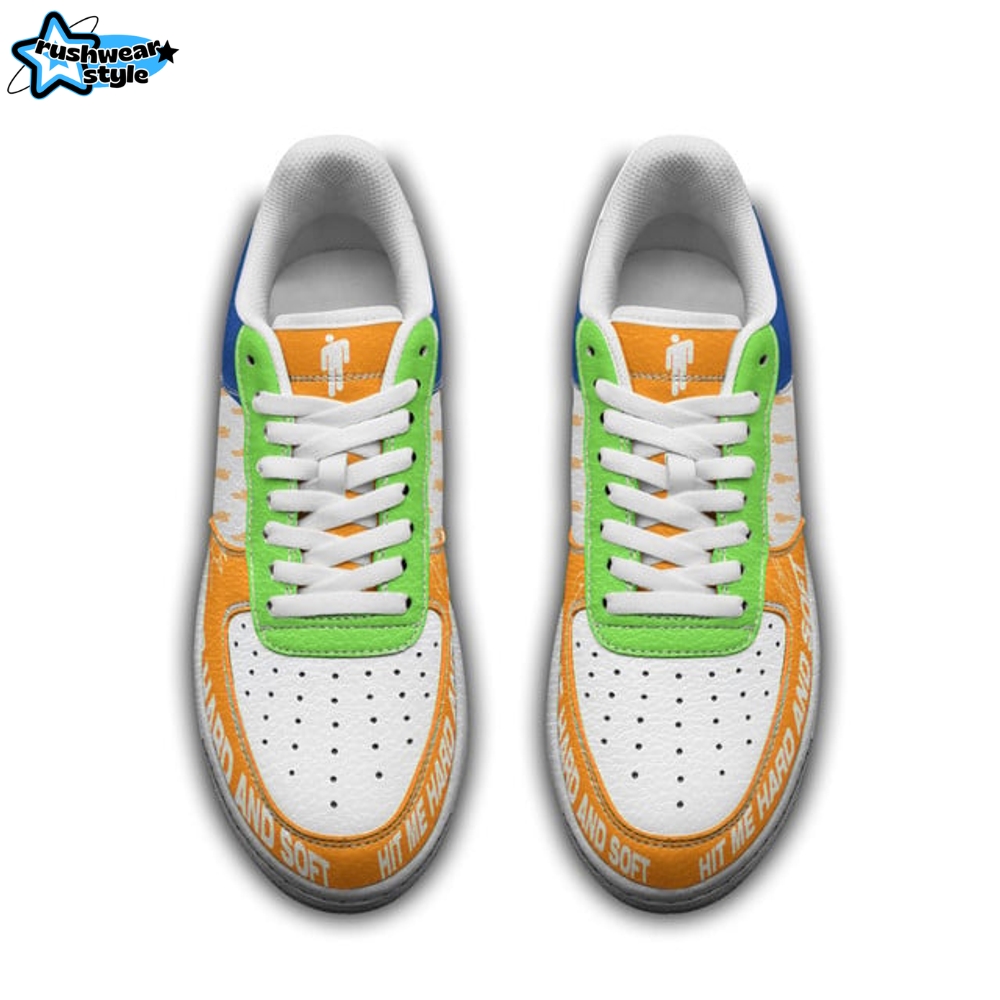 Billie Eilish 'Hit Me Hard and Soft' Signature Air Force 1 Sneaker Billie Eilish 'Hit Me Hard and Soft' Signature Air Force 1 Sneaker