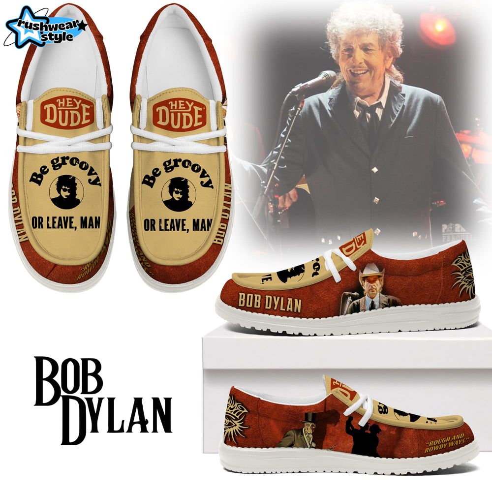 Bob Dylan "Be Groovy or leave, Man" Loafer Shoes Bob Dylan "Be Groovy or leave, Man" Loafer Shoes