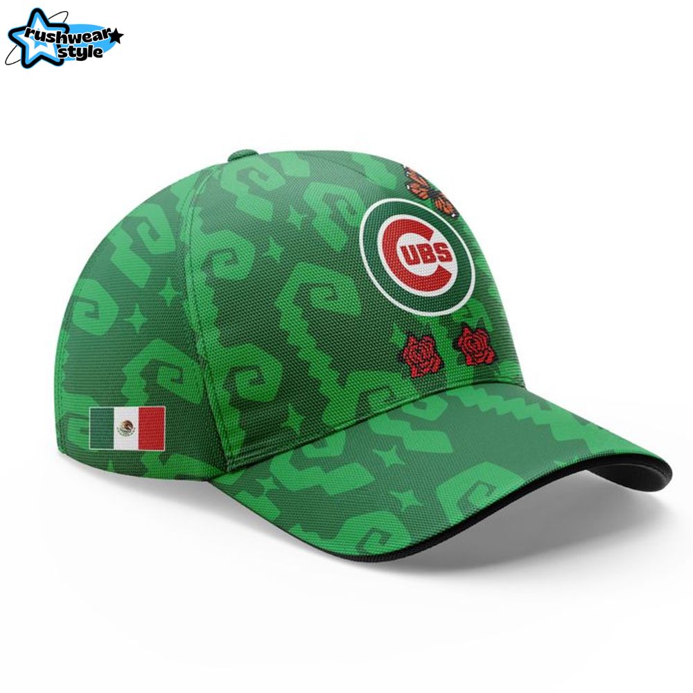 Chicago Cubs MLB x Mexican Heritage 2025 Hoodie, Cap Chicago Cubs MLB x Mexican Heritage 2025 Hoodie, Cap
