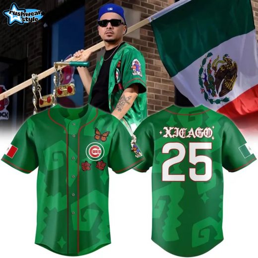 Chicago Cubs x Mexico Custom Baseball Jersey
