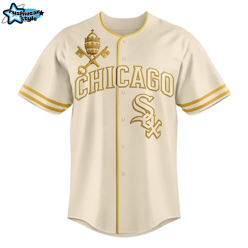 Chicago White Sox 2025 Vatican City Connect Limited Baseball Jersey Chicago White Sox 2025 Vatican City Connect Limited Baseball Jersey