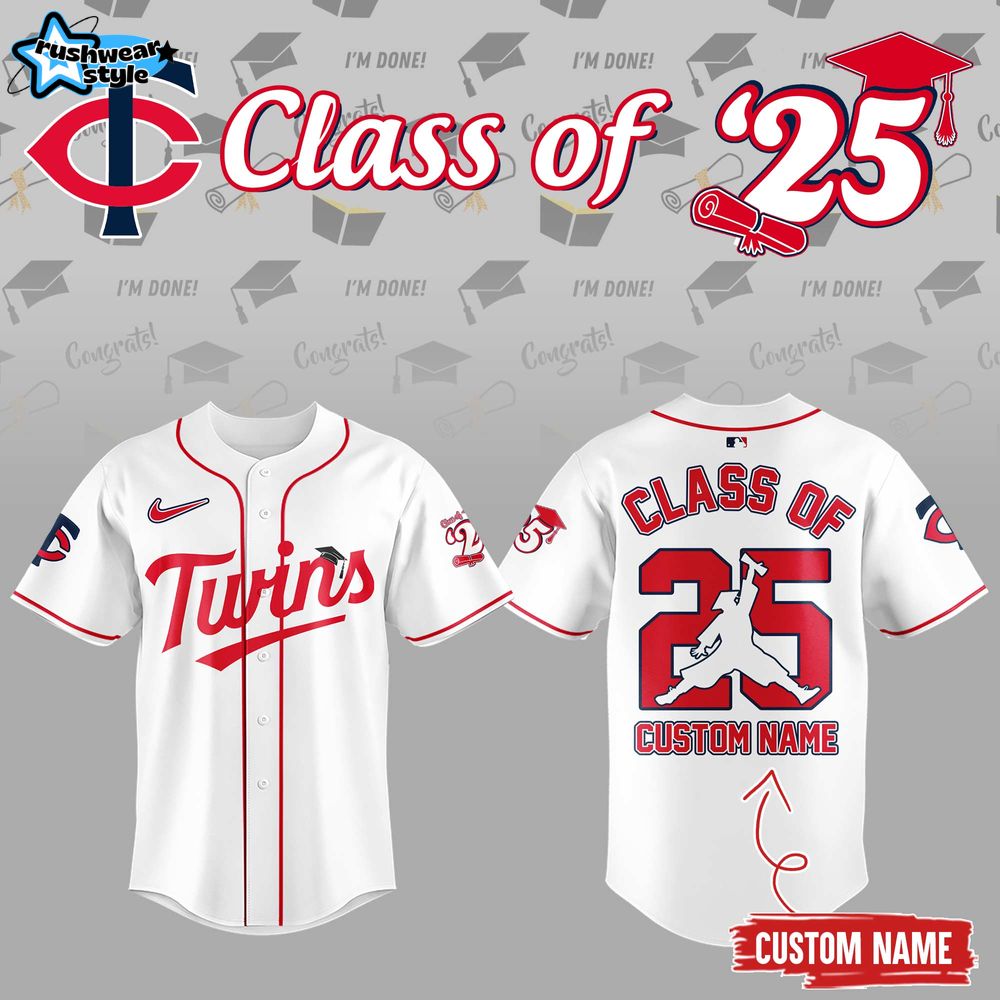 Class Of 2025 Minnesota Twins Jersey Class Of 2025 Minnesota Twins Jersey