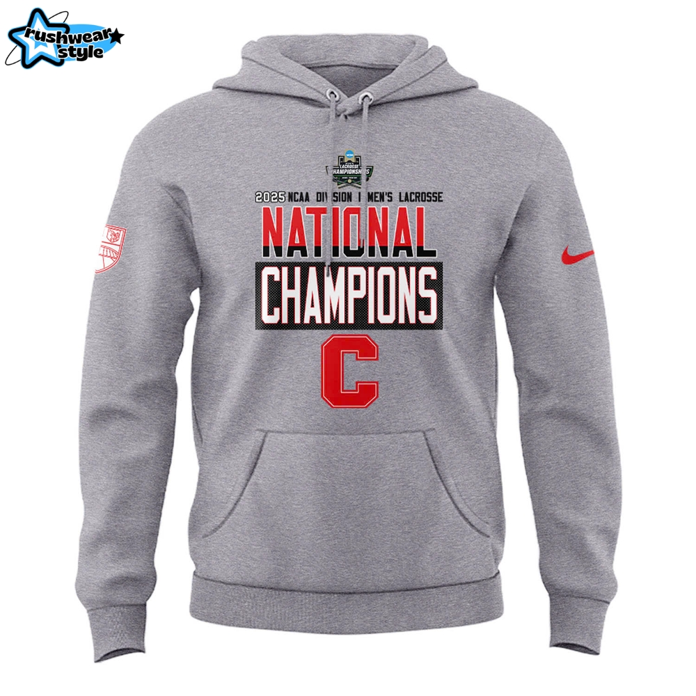Cornell Big Red 2025 National Champions Division I Lacrosse Hoodie Cornell Big Red 2025 National Champions Division I Lacrosse Hoodie