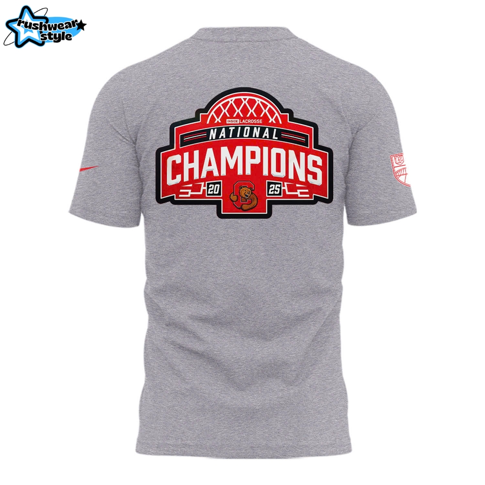 Cornell Big Red 2025 National Champions Division I Lacrosse Shirt Cornell Big Red 2025 National Champions Division I Lacrosse Shirt