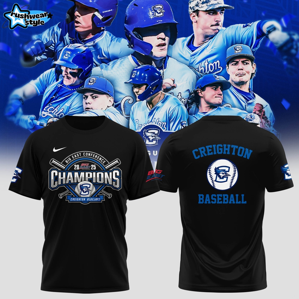 Creighton Bluejays BIG EAST Conference Champions 2025 Special Tee Creighton Bluejays BIG EAST Conference Champions 2025 Special Tee