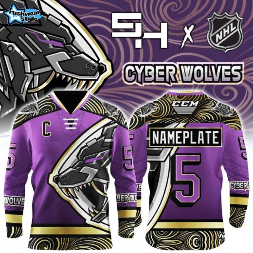 Cyber Wolves Alpha Limited NHL Collab Edition Hockey Jersey