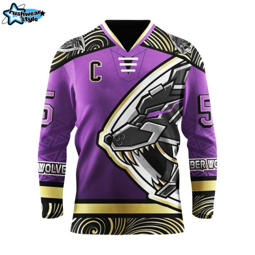 Cyber Wolves Alpha Limited NHL Collab Edition Hockey Jersey