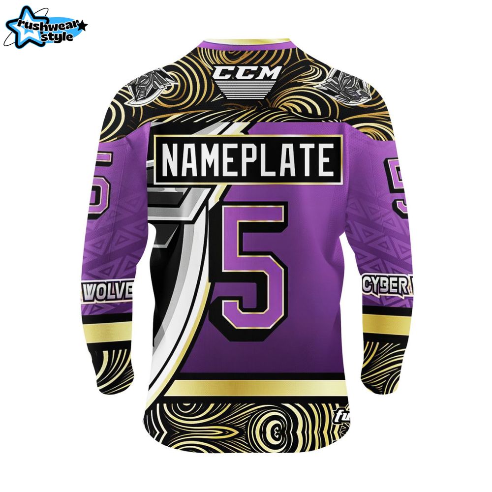 Cyber Wolves Alpha Limited NHL Collab Edition Hockey Jersey Cyber Wolves Alpha Limited NHL Collab Edition Hockey Jersey