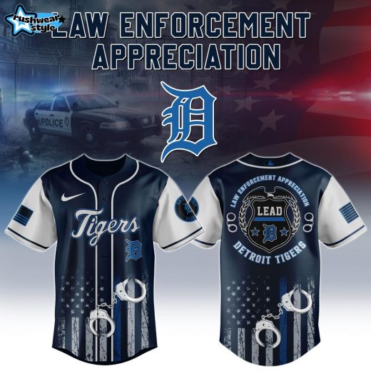 Detroit Tigers MLB x Law Enforcement Appreciation 2025 Jersey