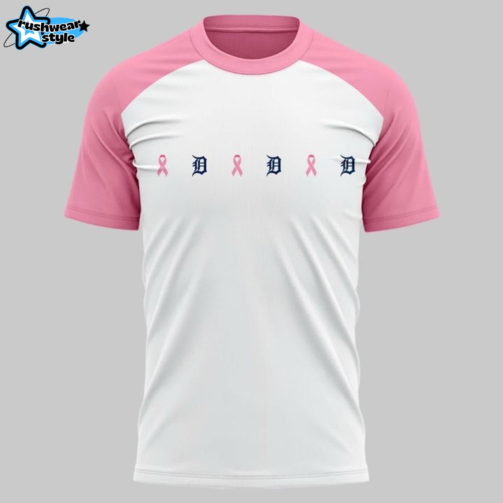 Detroit Tigers Pink Out Cancer "The Park" Special Tee Detroit Tigers Pink Out Cancer "The Park" Special Tee