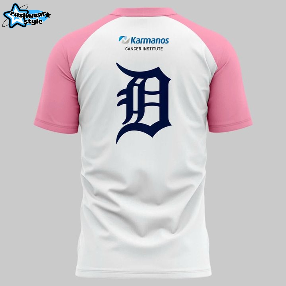 Detroit Tigers Pink Out Cancer "The Park" Special Tee Detroit Tigers Pink Out Cancer "The Park" Special Tee