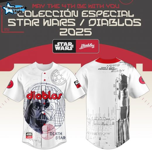 Diablos Rojos del Mexico x Star War New Baseball Jersey