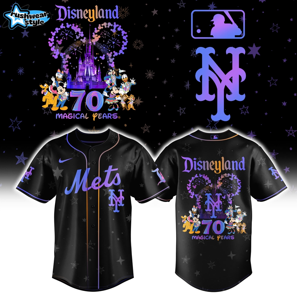 Disneyland 70th x New York Mets Baseball Jersey Combo Disneyland 70th x New York Mets Baseball Jersey Combo