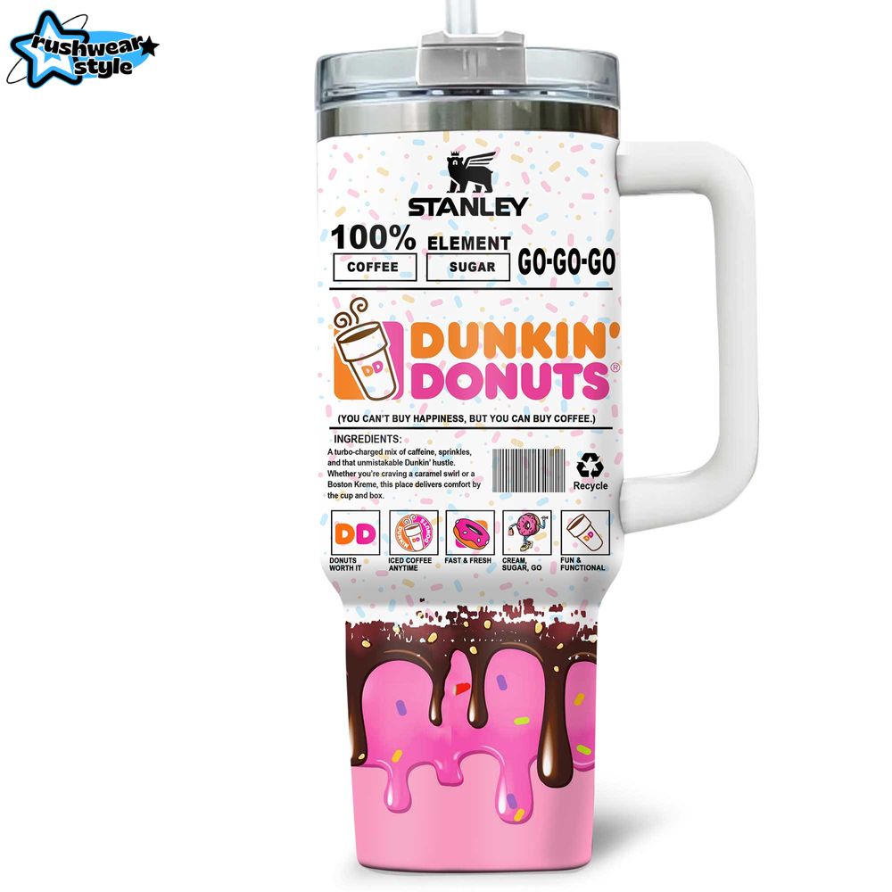 Dunkin' Donuts 2025 Custom Name Stanley Tumbler Dunkin' Donuts 2025 Custom Name Stanley Tumbler