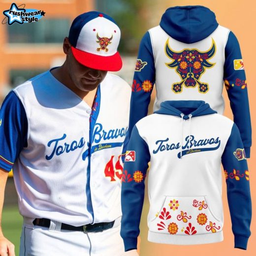 Durham Bulls Latin American Hispanic “Toros Bravos” Special Hoodie