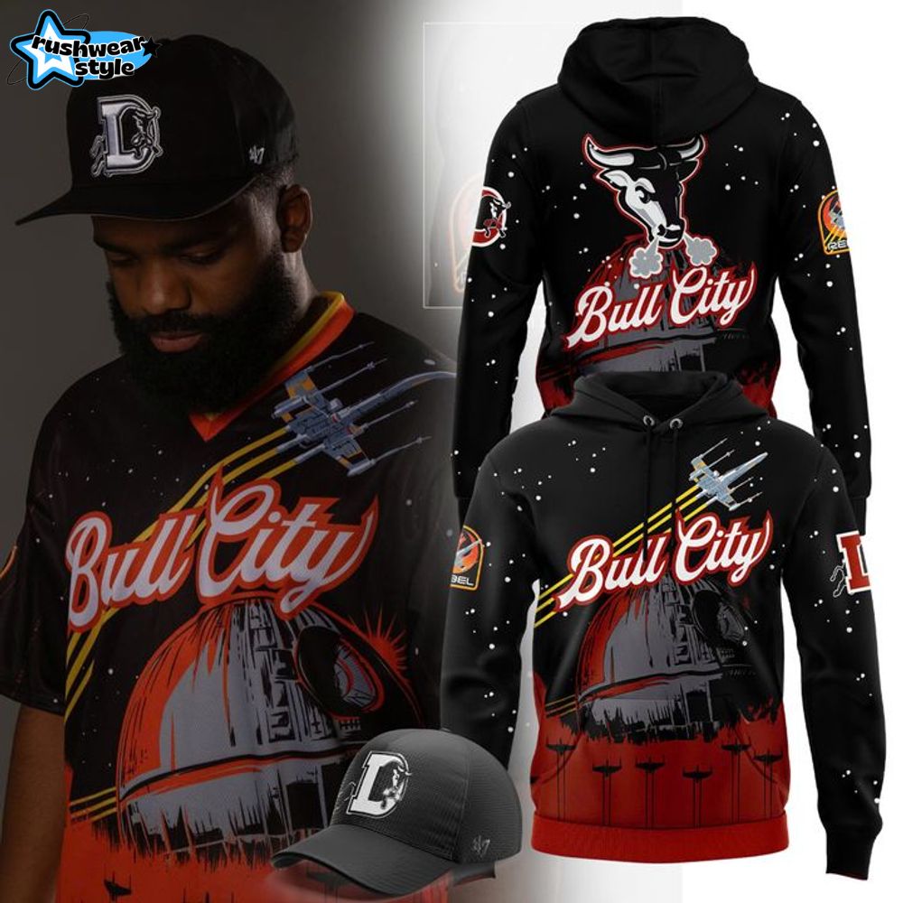 Durham Bulls X Star Wars "Bull City" Special Hoodie Durham Bulls X Star Wars "Bull City" Special Hoodie
