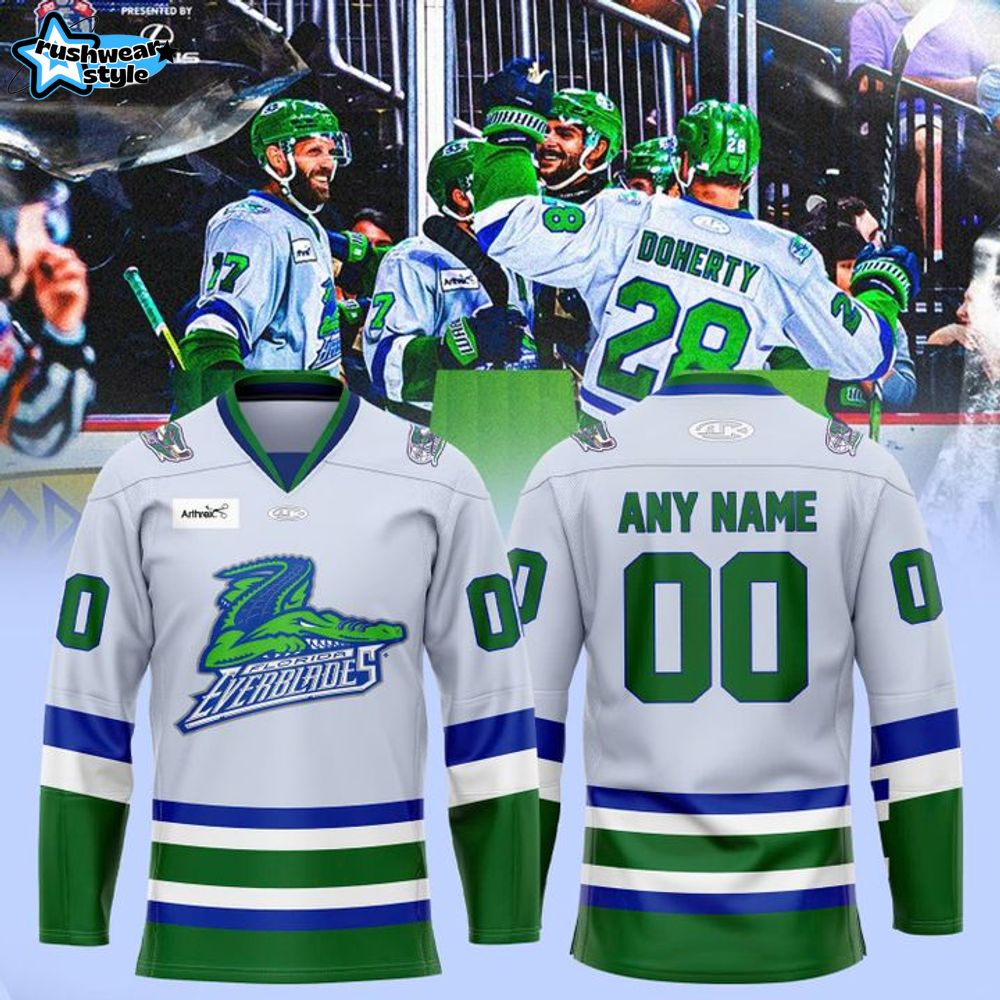 Florida Everblades 2025 New Editions Hockey Jersey Florida Everblades 2025 New Editions Hockey Jersey