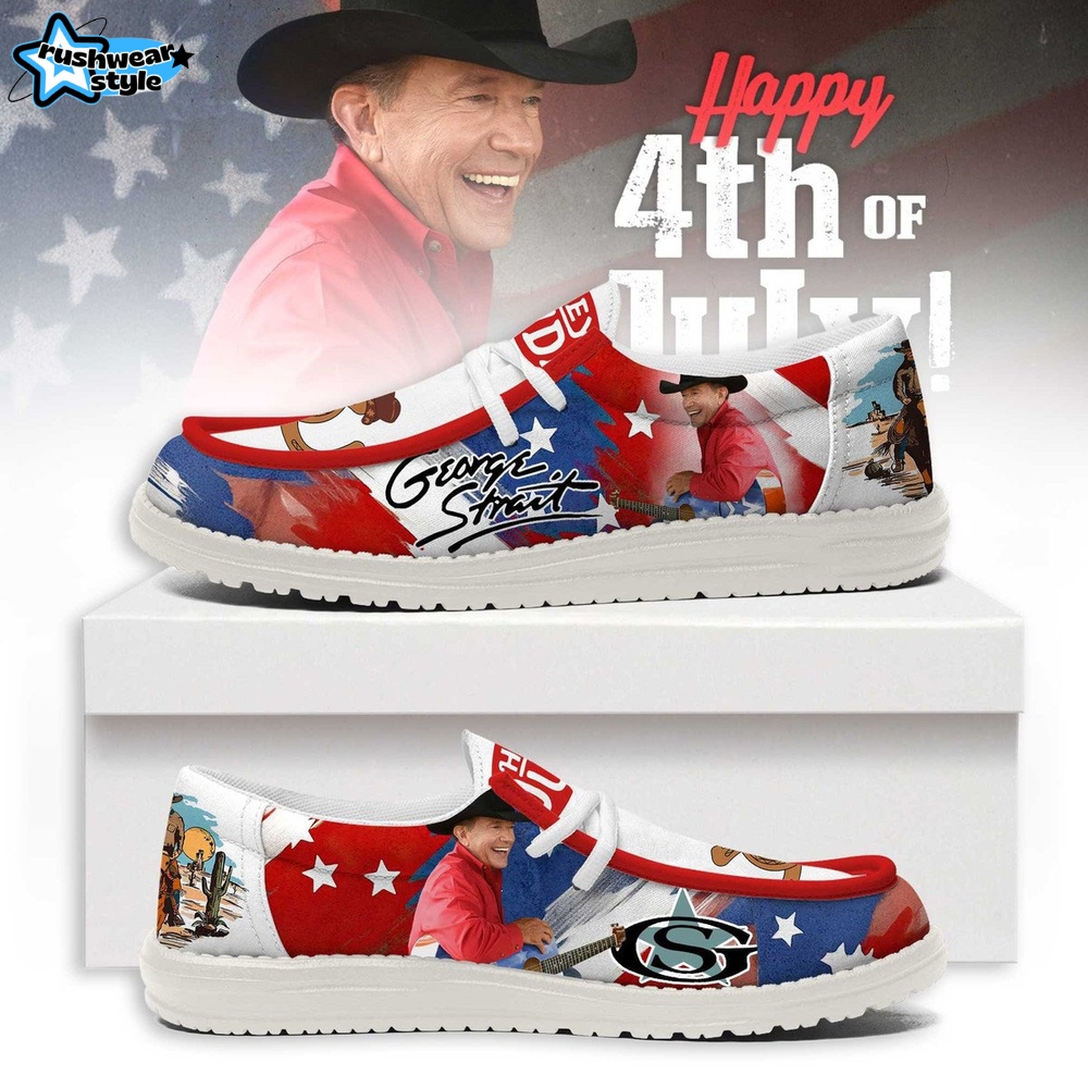 George Strait Happy Independence Day 2025 Loafer Shoes