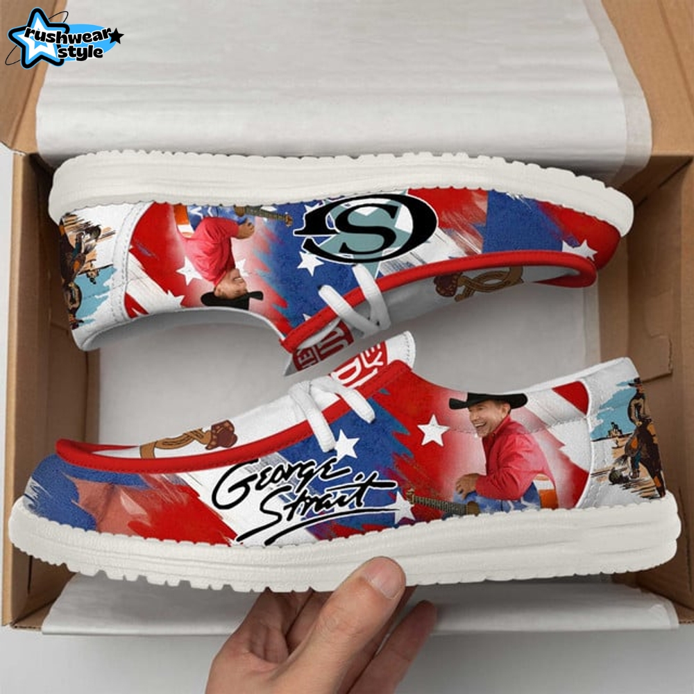 George Strait Happy Independence Day 2025 Loafer Shoes