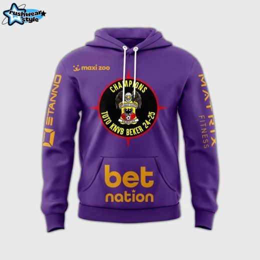 Go Ahead Eagles Bekerwinnaar Special Purple Hoodie