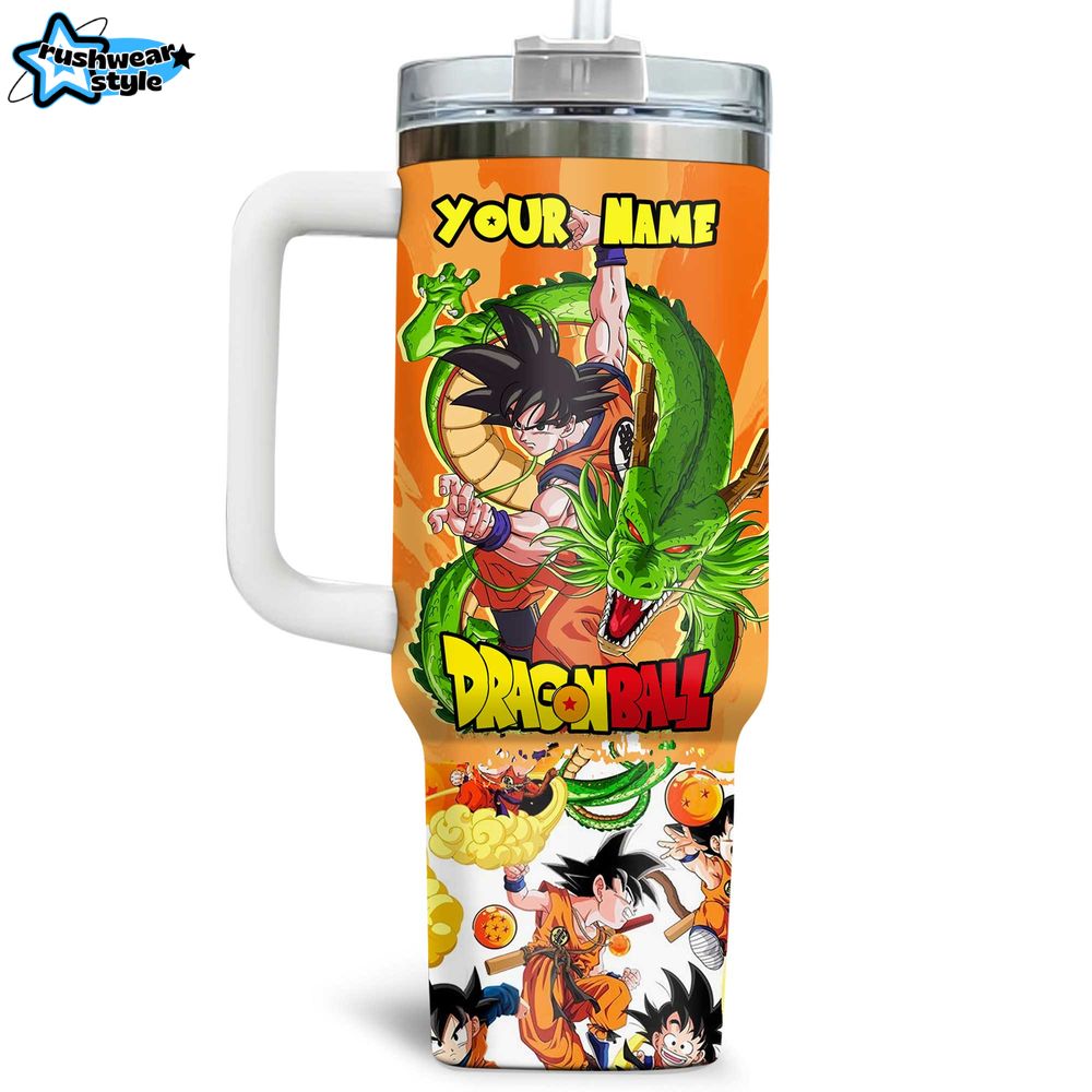 Goku Dragon Ball Senzu-Spirit 40oz Stanley Tumbler Goku Dragon Ball Senzu-Spirit 40oz Stanley Tumbler