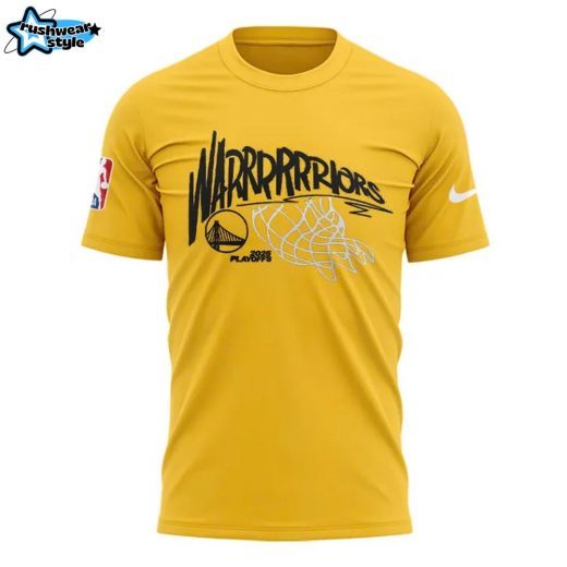 Golden State Warriors “Win For The Bay” Special Yellow Shirt