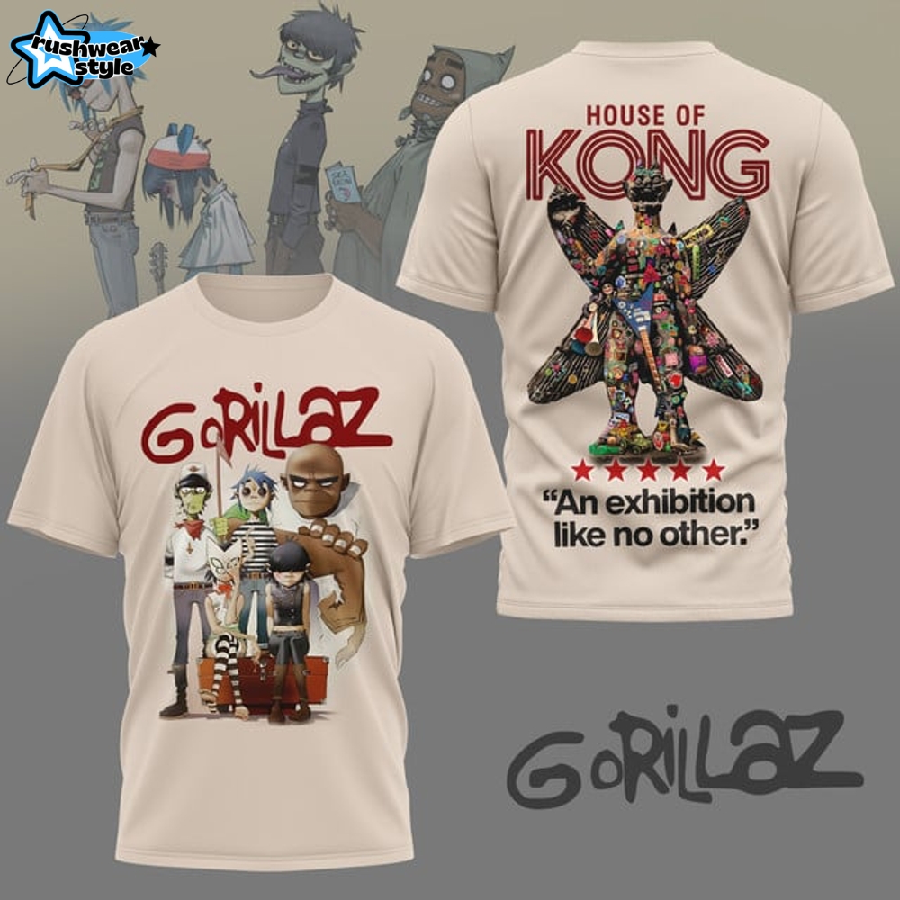 Gorillaz 'House of Kong" Special Tee Gorillaz 'House of Kong" Special Tee