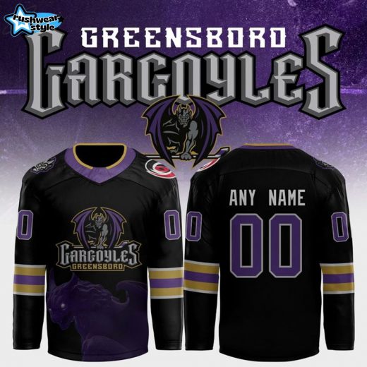 Greensboro Gargoyles Stone to Storm Black Special Hoodie