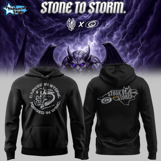 Greensboro Gargoyles Stone to Storm Black Special Hoodie
