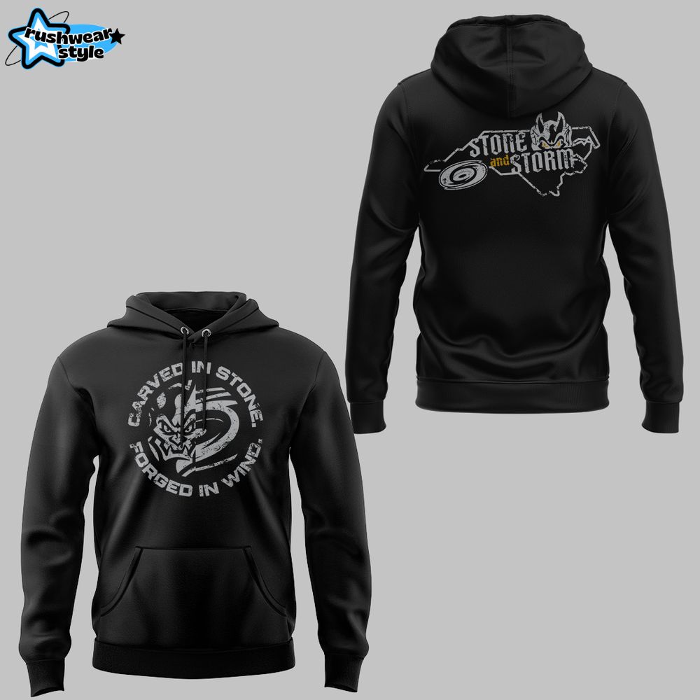 Greensboro Gargoyles Stone to Storm Black Special Hoodie Greensboro Gargoyles Stone to Storm Black Special Hoodie