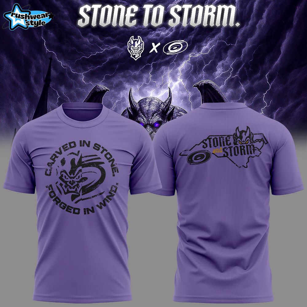 Greensboro Gargoyles Stone to Storm Special Tee Greensboro Gargoyles Stone to Storm Special Tee