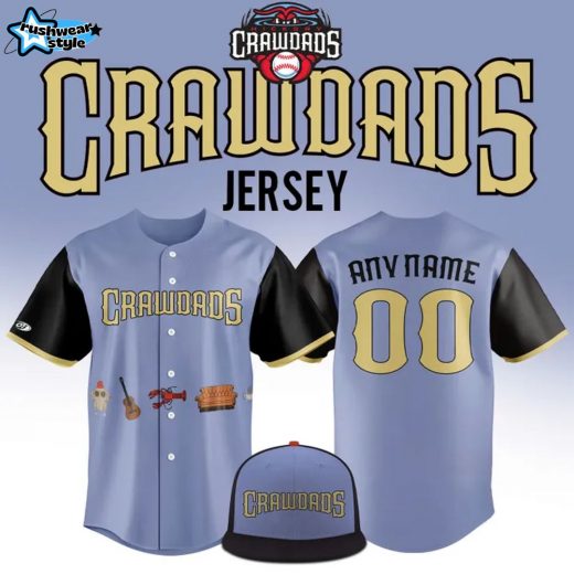 Hickory Crawdads Baseball x Friends Day Night 2025 Jersey