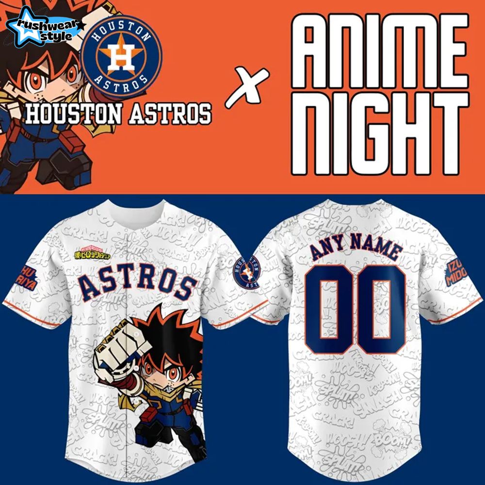 Houston Astros 2025 Anime Game Day Jersey Houston Astros 2025 Anime Game Day Jersey