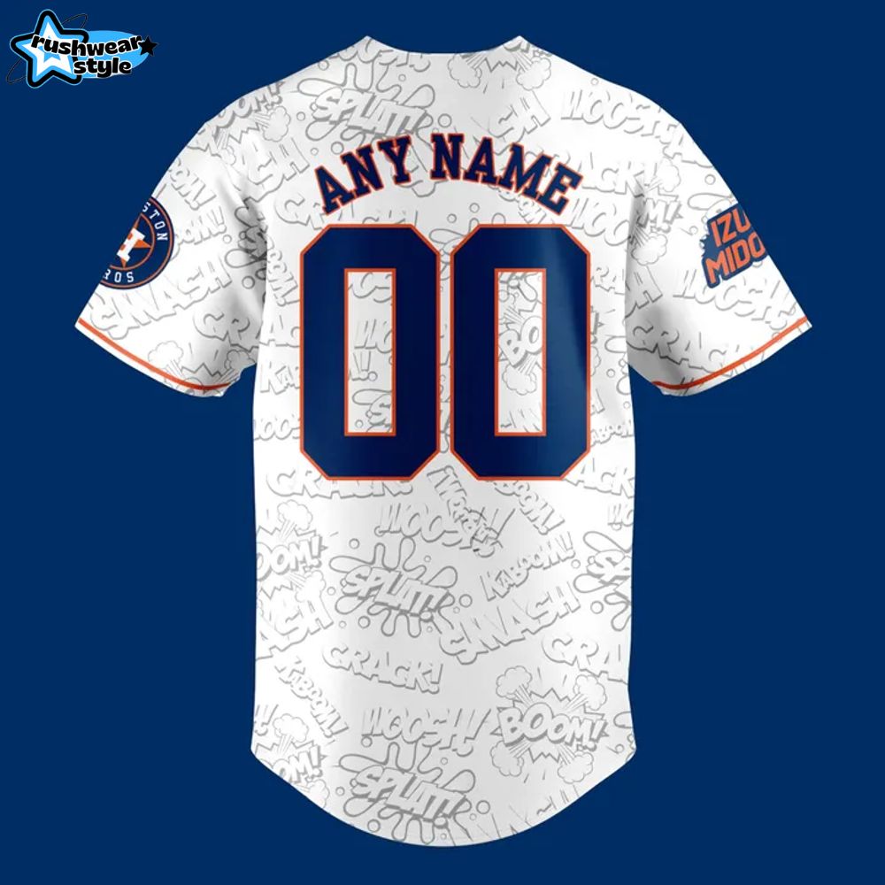Houston Astros 2025 Anime Game Day Jersey Houston Astros 2025 Anime Game Day Jersey