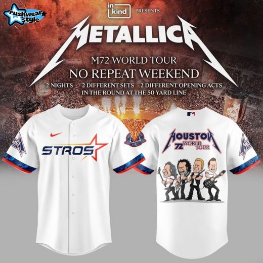 Houston Astros M72 World Tour 2025 Baseball Jersey