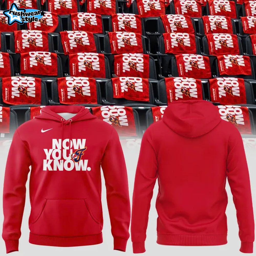 Indiana Fever "Now You Know. " Special Edition Hoodie Indiana Fever "Now You Know. " Special Edition Hoodie