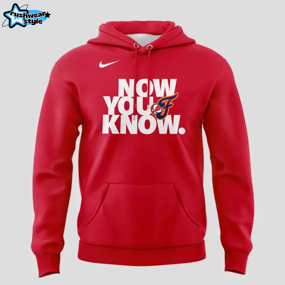 Indiana Fever "Now You Know. " Special Edition Hoodie Indiana Fever "Now You Know. " Special Edition Hoodie
